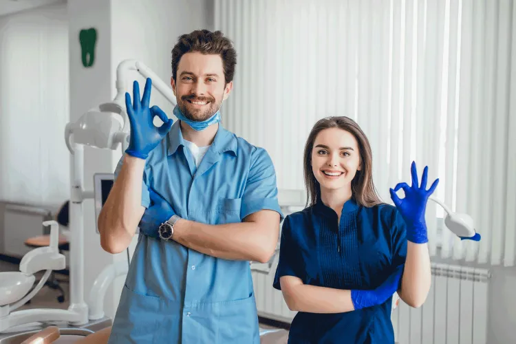 dentists smiling